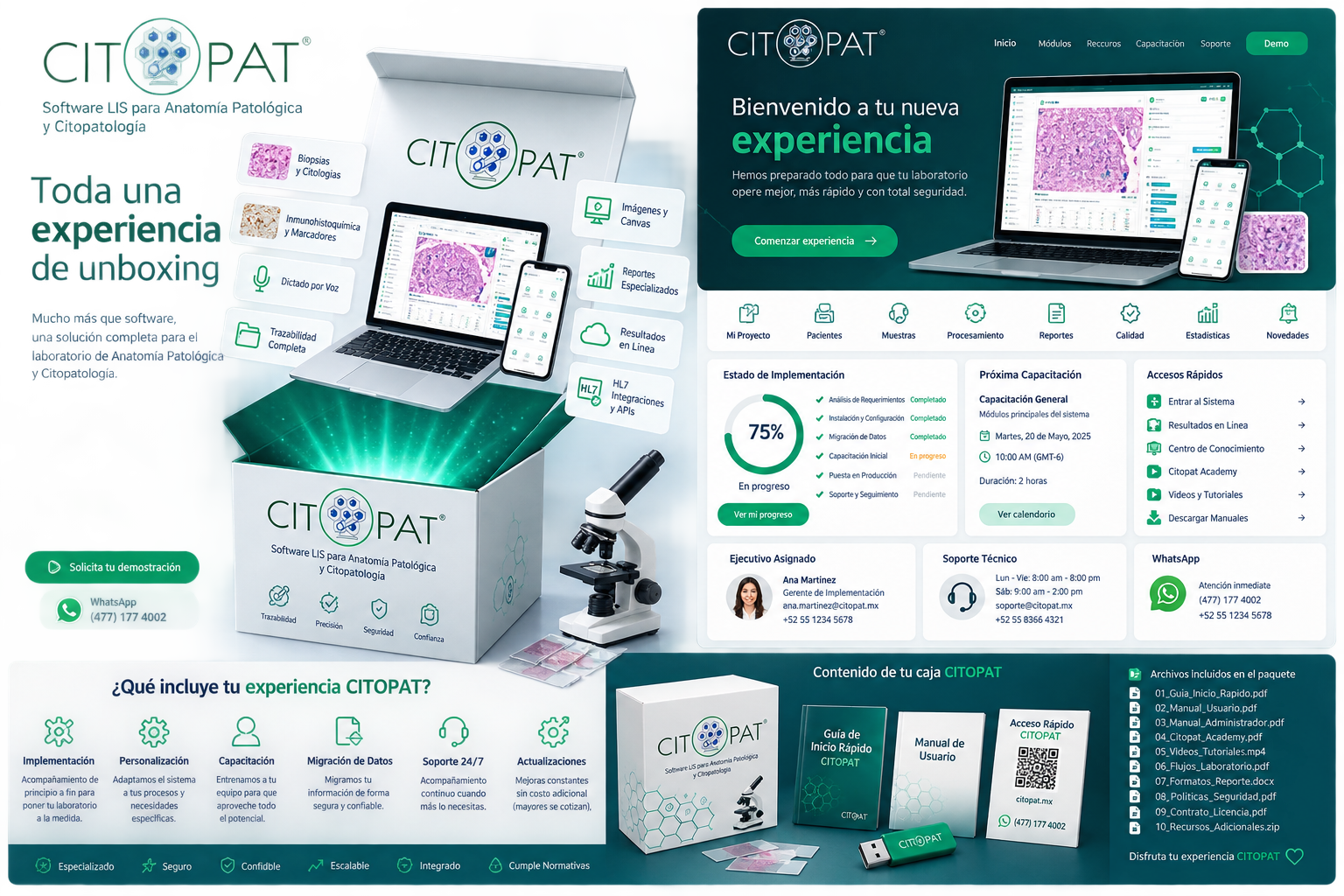 plataforma integral para patología y citología